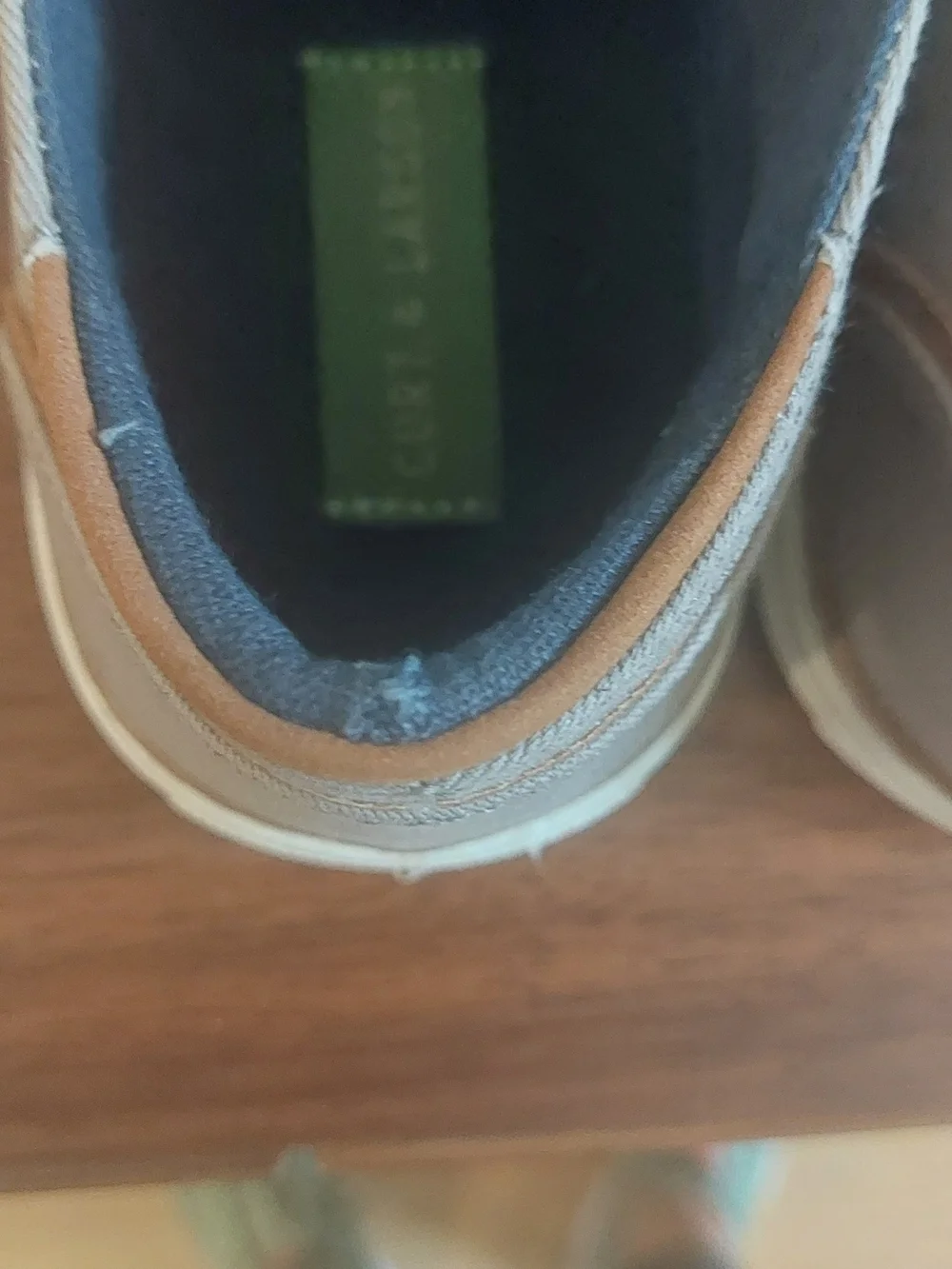 Curt & Larson Men's Casual Lace-Up Canvas Shoes in Gray